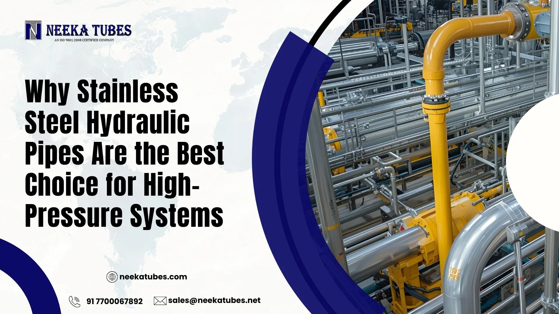 Why Stainless Steel Hydraulic Pipes Are the Best Choice for High-Pressure Systems