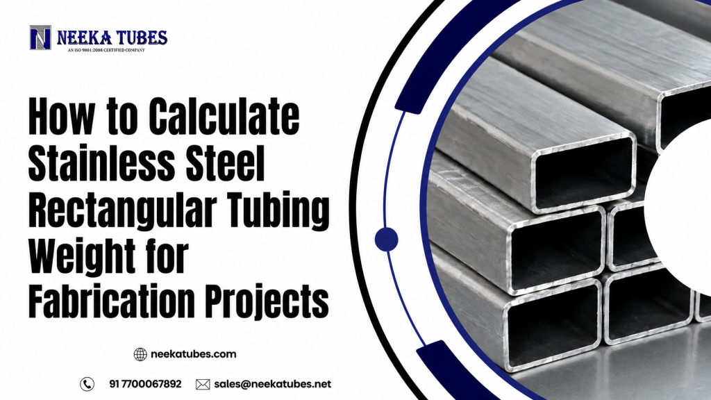 stainless steel rectangular tubing