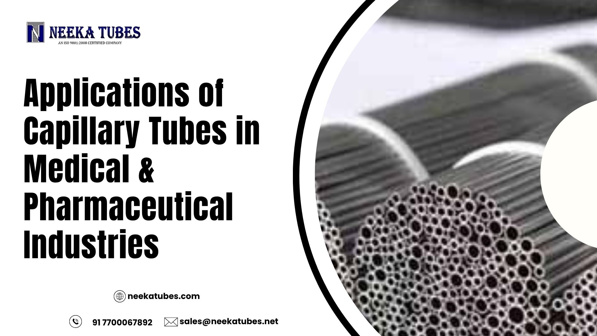 Applications of Capillary Tubes in Medical & Pharmaceutical Industries
