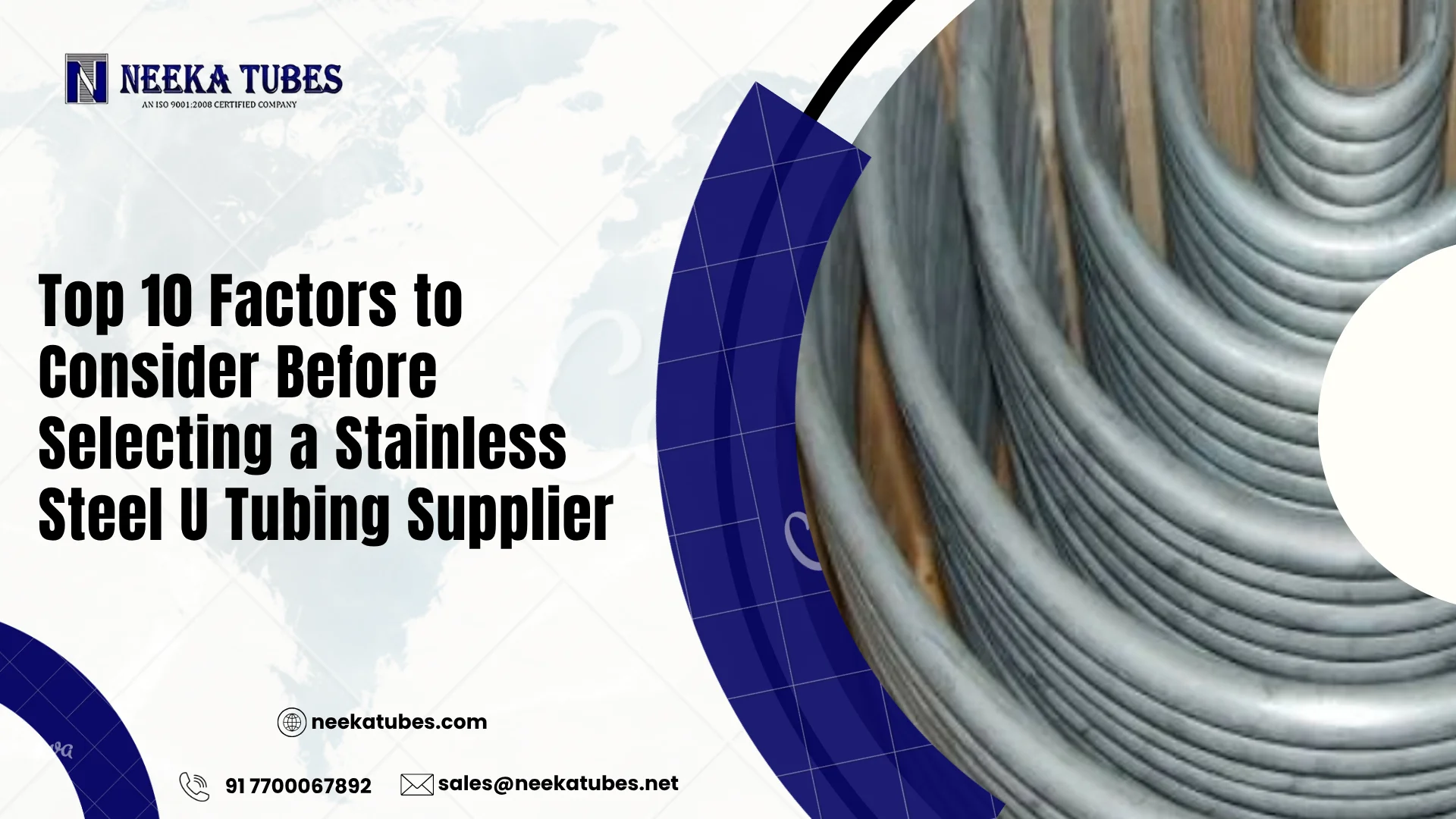 Top 10 Factors to Select a Stainless Steel U Tubing Supplier